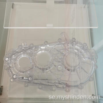 Transparent plast PC PMMA Reducer Housing Prototyper